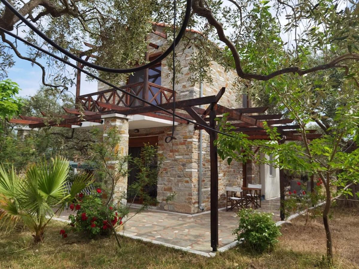 Elea Stone Houses In Organic Quiet Olive Grove, Prinos, Thassos Εξωτερικό φωτογραφία