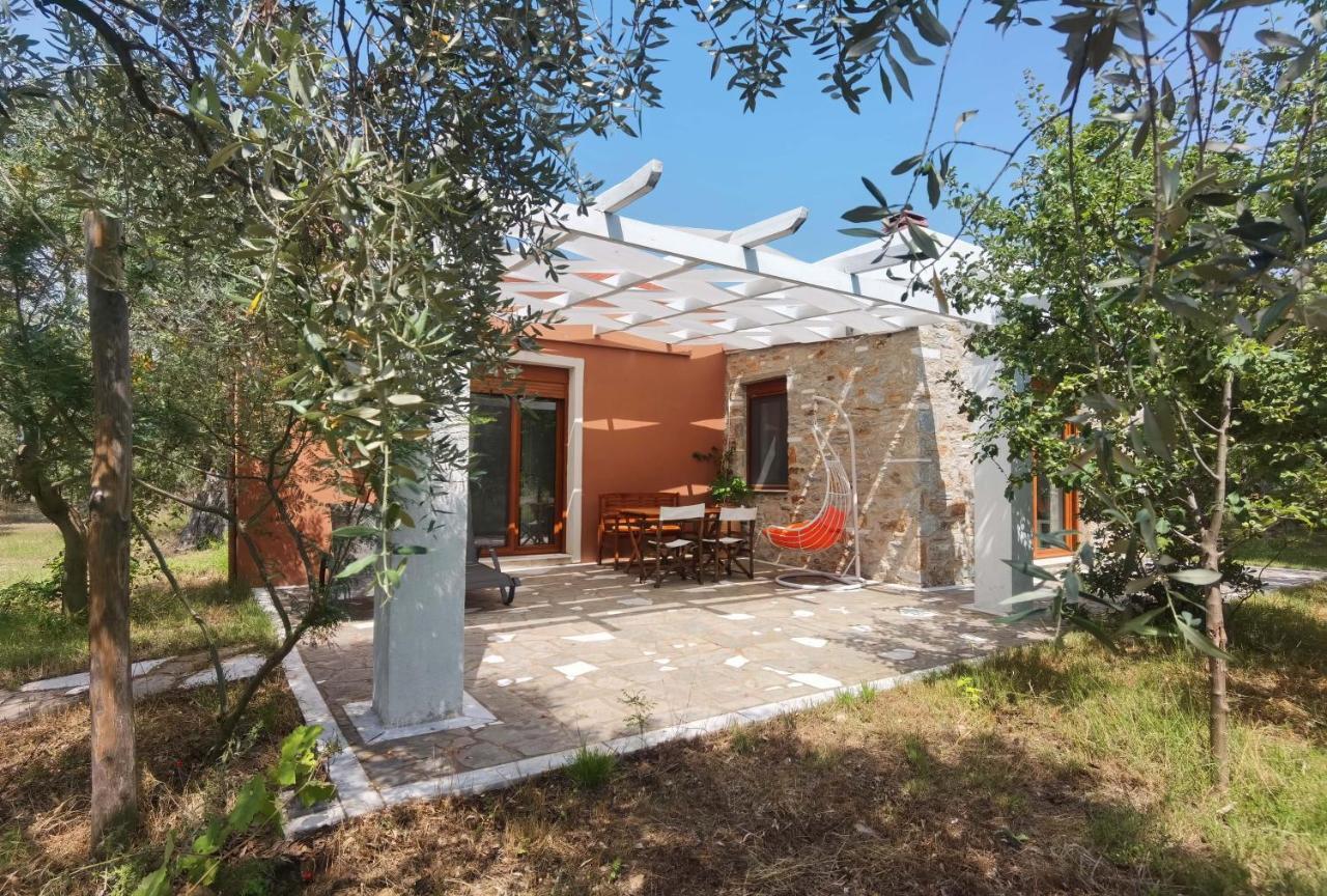 Elea Stone Houses In Organic Quiet Olive Grove, Prinos, Thassos Εξωτερικό φωτογραφία