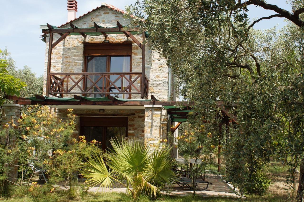 Elea Stone Houses In Organic Quiet Olive Grove, Prinos, Thassos Εξωτερικό φωτογραφία