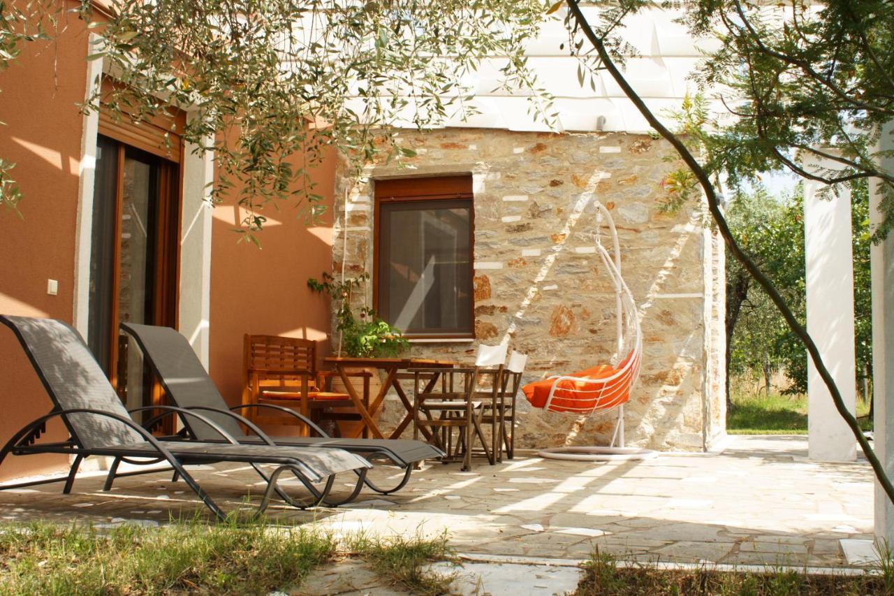 Elea Stone Houses In Organic Quiet Olive Grove, Prinos, Thassos Εξωτερικό φωτογραφία