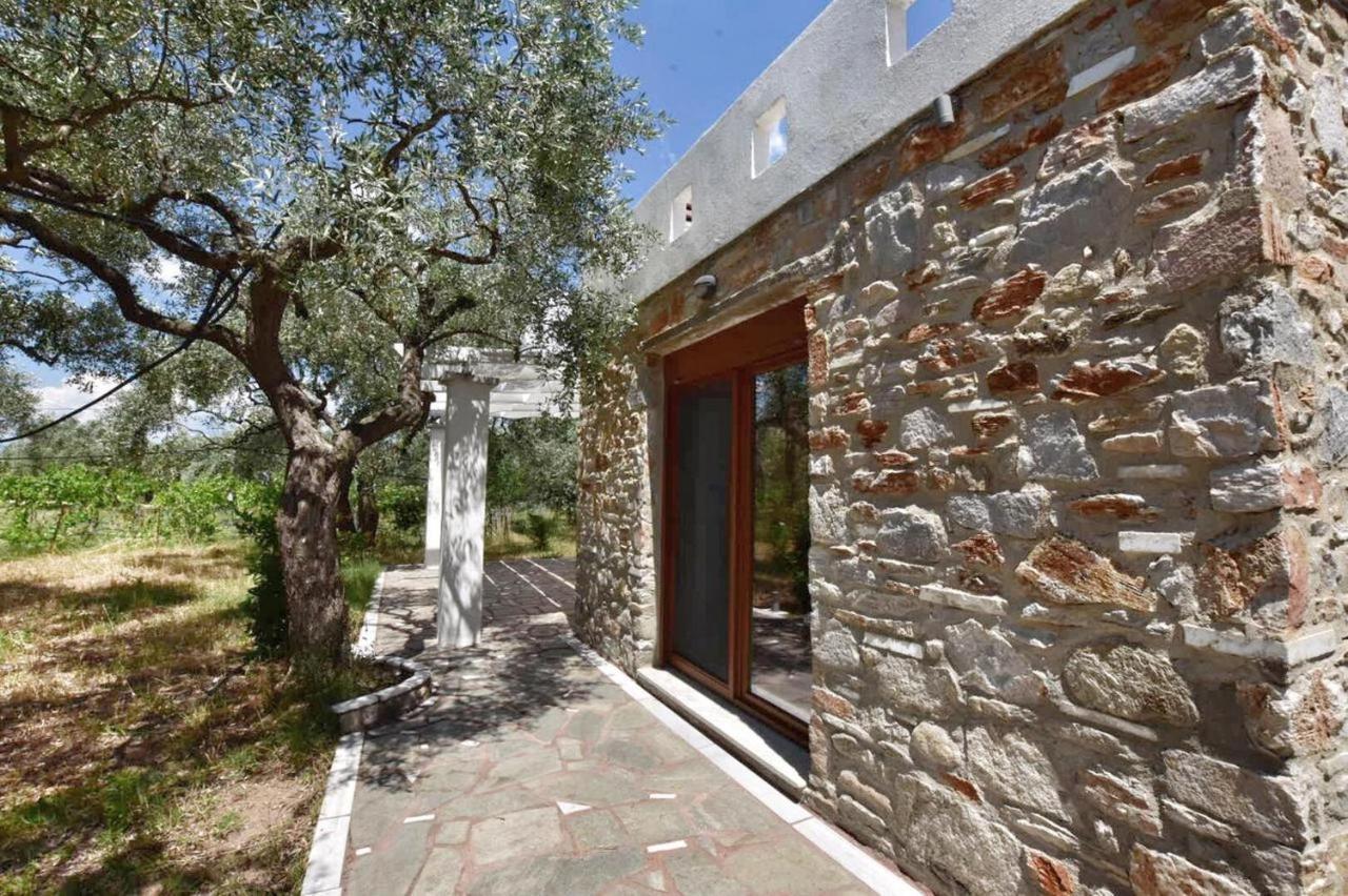 Elea Stone Houses In Organic Quiet Olive Grove, Prinos, Thassos Εξωτερικό φωτογραφία
