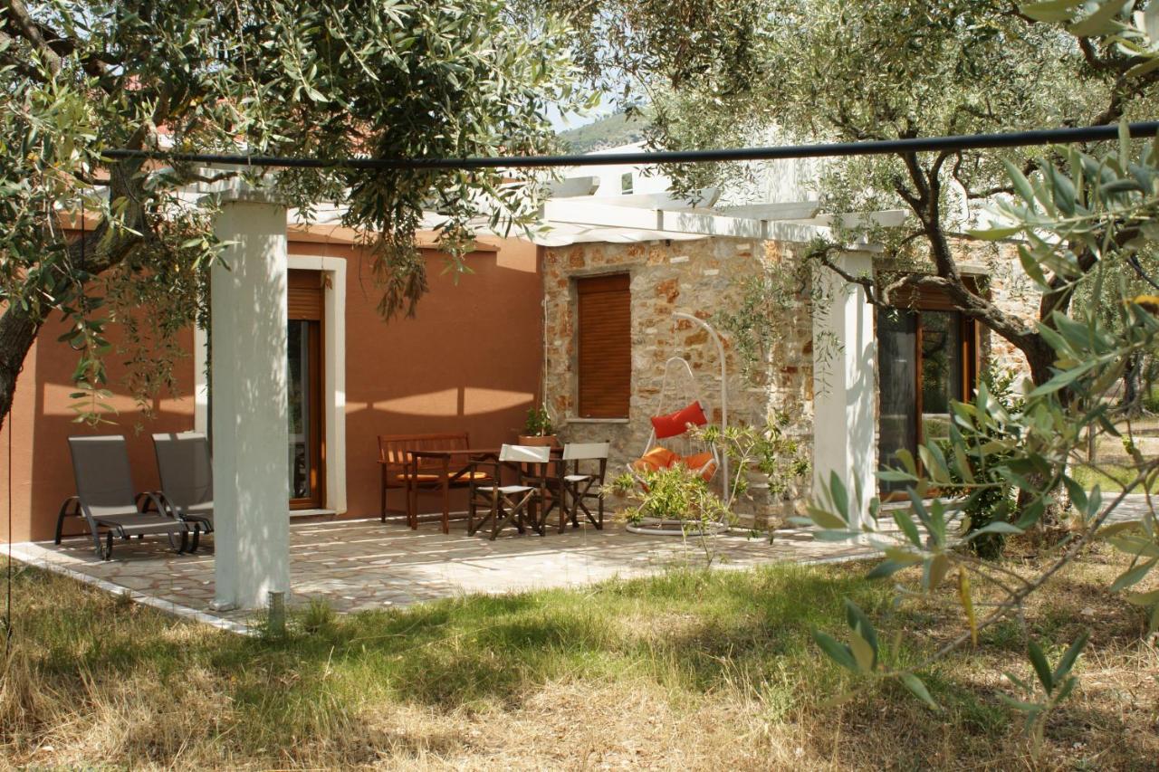Elea Stone Houses In Organic Quiet Olive Grove, Prinos, Thassos Εξωτερικό φωτογραφία
